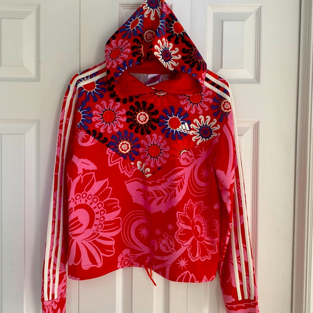 ADIDAS x FARM RIO HOODIE size S